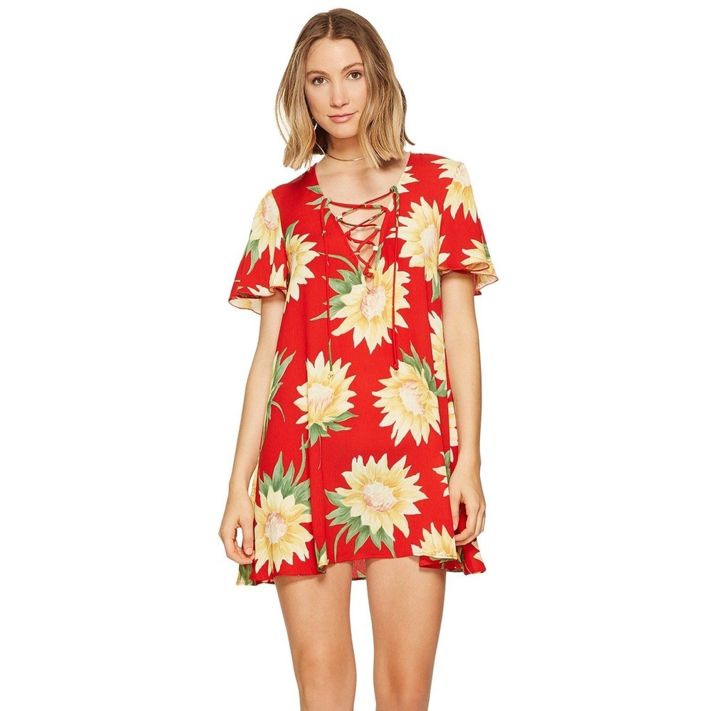 Show Me Your Mumu Sunflower Dress